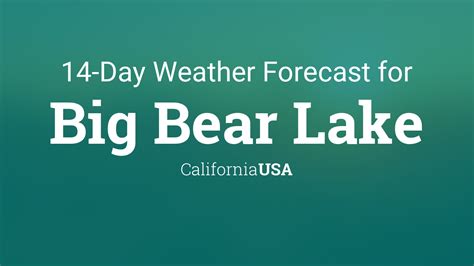 10 day forecast big bear lake ca|10 day weather forecast big bear lake ca.